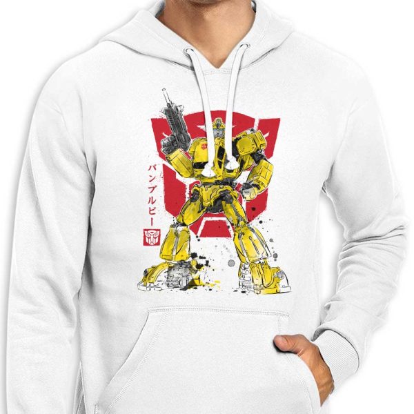 Bumble Sumi-e - Hoodie on Sale - Image 5