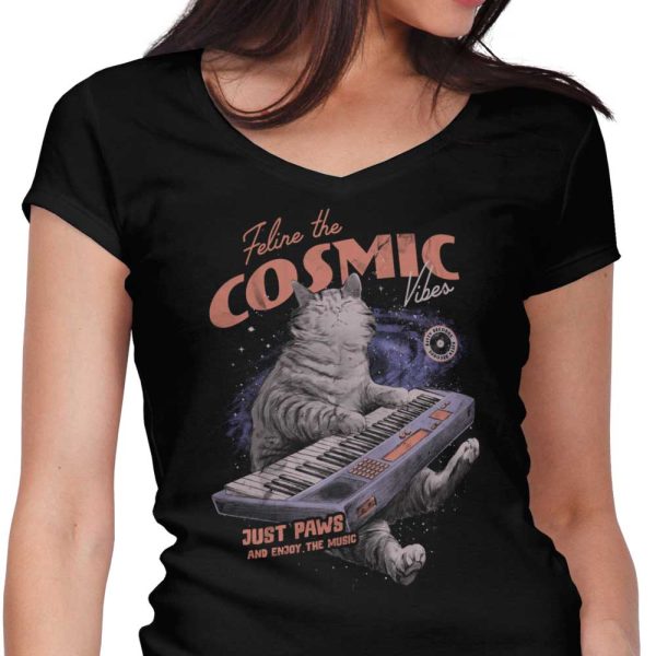 Cosmic Vibes - Women s V-Neck Online now