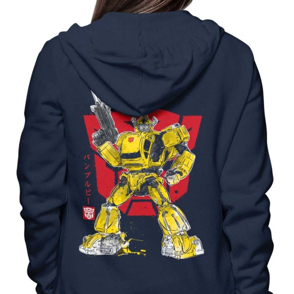 Bumble Sumi-e - Hoodie on Sale - Image 4