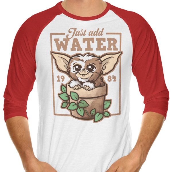 Just Add Water - 3 4 Sleeve Raglan T-Shirt Cheap - Image 4