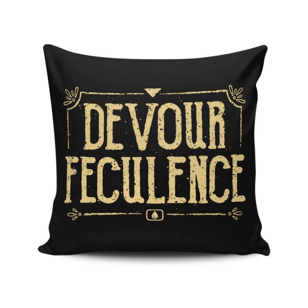 Devour Feculence - Throw Pillow on Sale