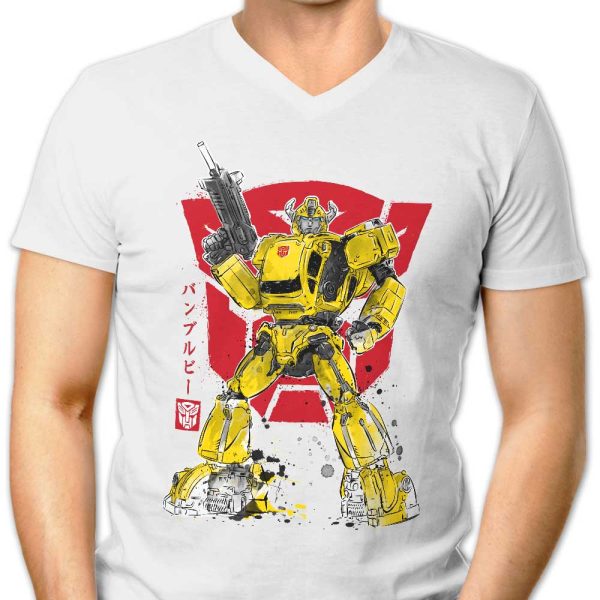 Bumble Sumi-e - Men s V-Neck Online now