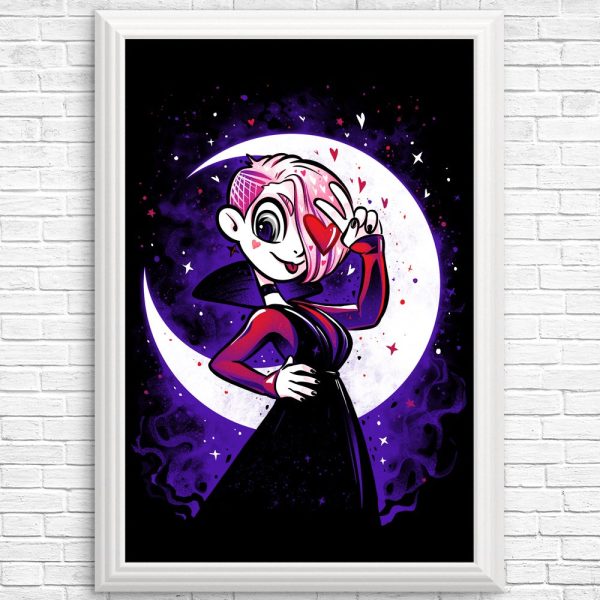 Luna and the Moon - Posters & Prints Sale