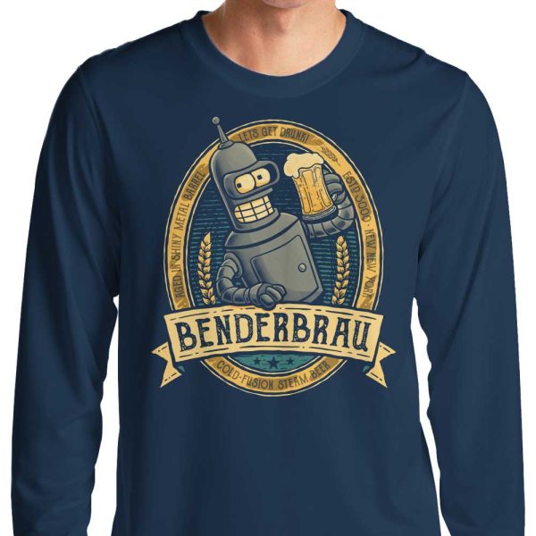 Benderbrau - Long Sleeve T-Shirt Online Sale - Image 3