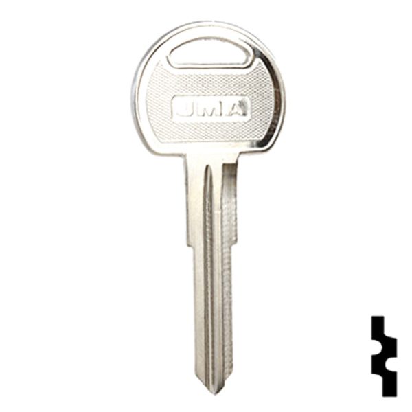 Uncut Key Blank | Kenworth | NE48-NP, NE-11, X170 Fashion - Image 2