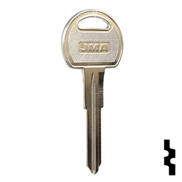 Uncut Key Blank | Kenworth | NE48-NP, NE-11, X170 Fashion - Image 3